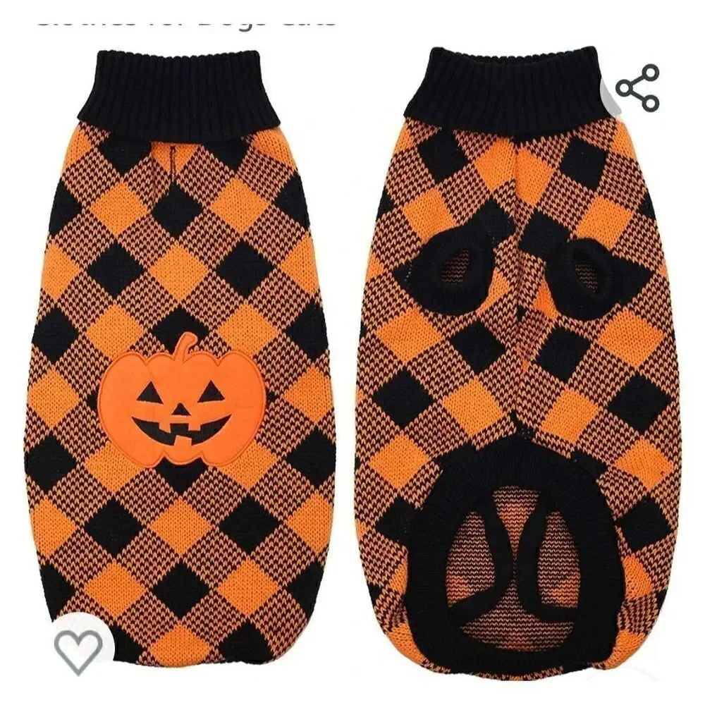 NWOT HALLOWEEN PET SWEATER